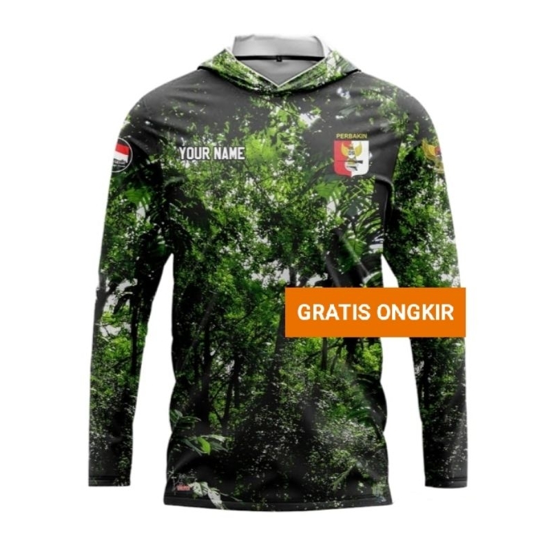 baju camo hunting | baju berburu | natural | motif hutan