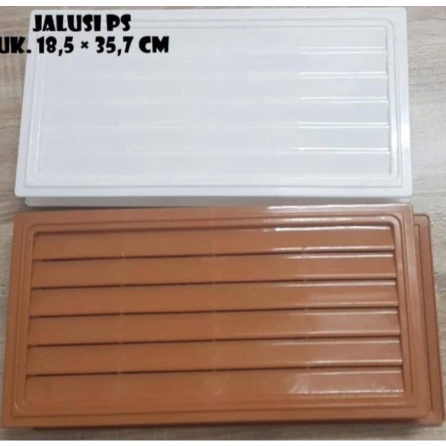 Cuma satu hari Jalusi pintu PVC Lubang angin pintu 185 x 357 kisi kisi angin pintu kamar mandi pvc
