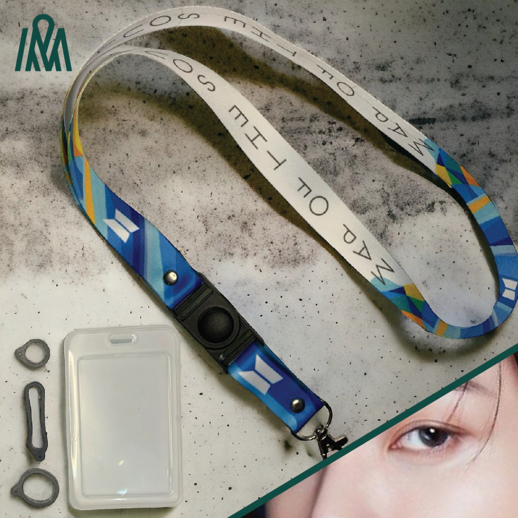 

Lanyard BTS Map Of The Soul: 7 Album Kpop Merchandise Tali ID Card (unofficial)