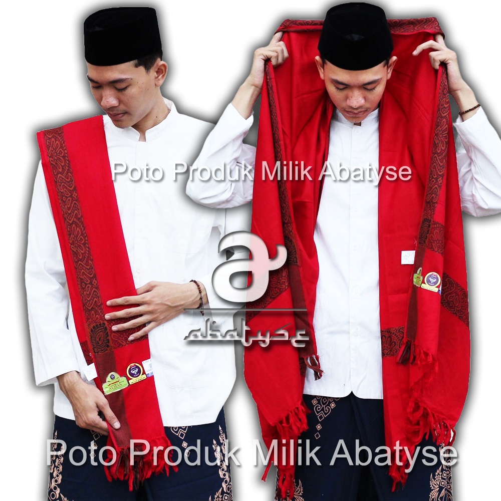 Sorban Kasmiri Made In India - Merah Almas