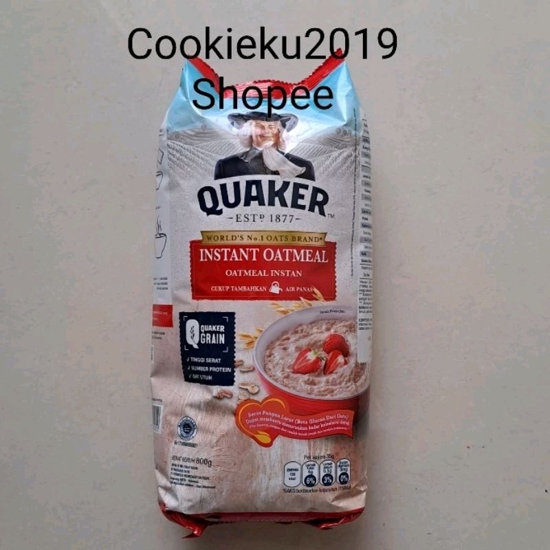 

Quaker Instant Oatmeal 800gr / oats / grain