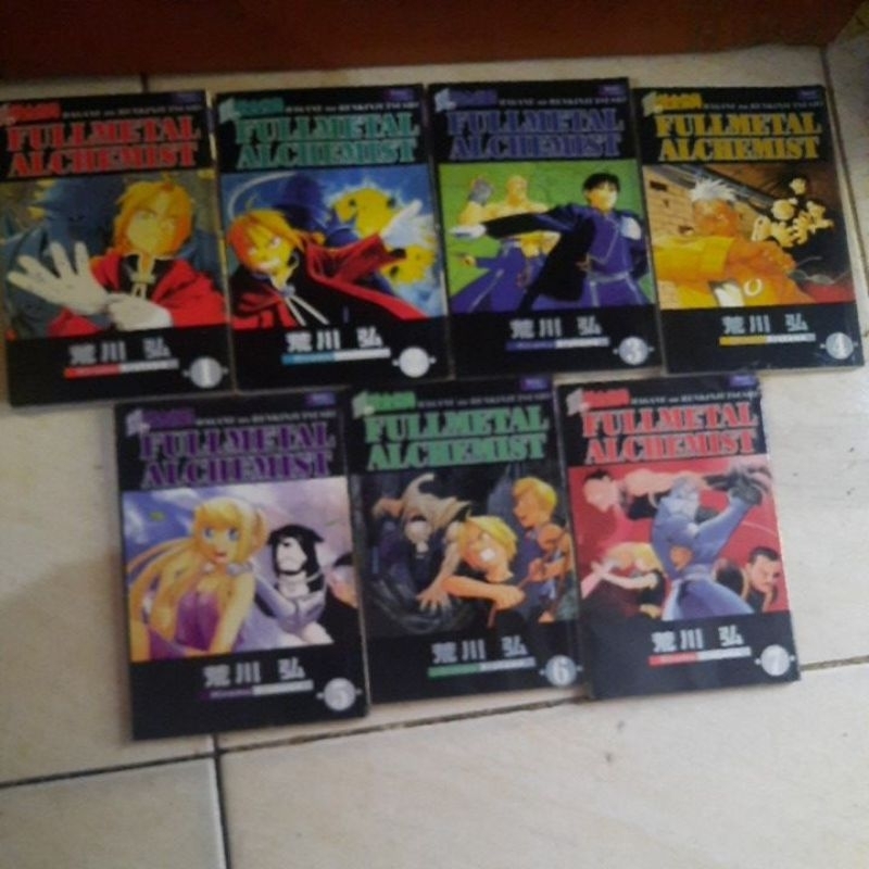 KOMIK FULLMETAL ALCHEMIST VOL 1 - 7 - HIROMU ARAKAWA