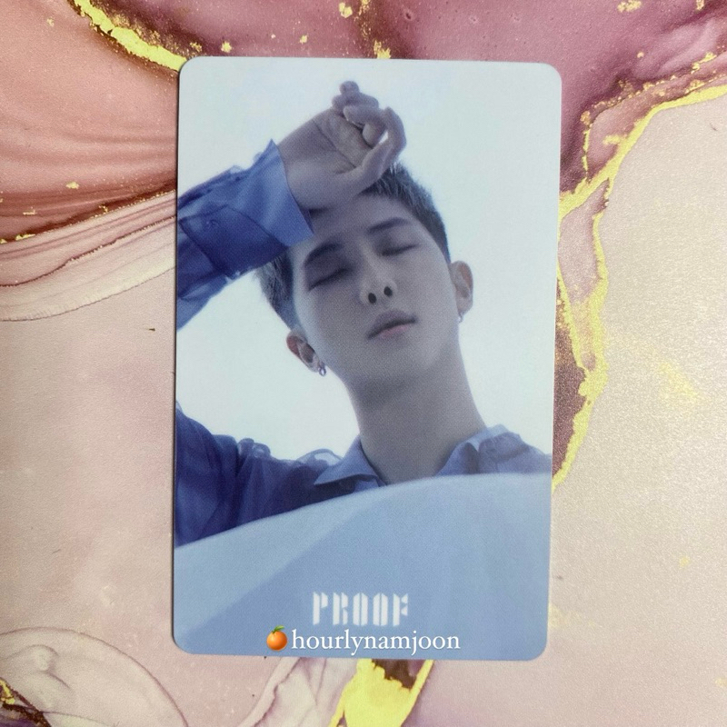 bts kim namjoon rm proof lucky draw ld hybe insight photocard official