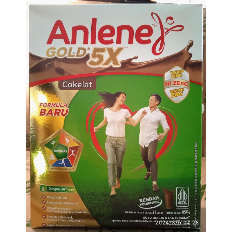 

Anlene Gold Original / Cokelat 850g