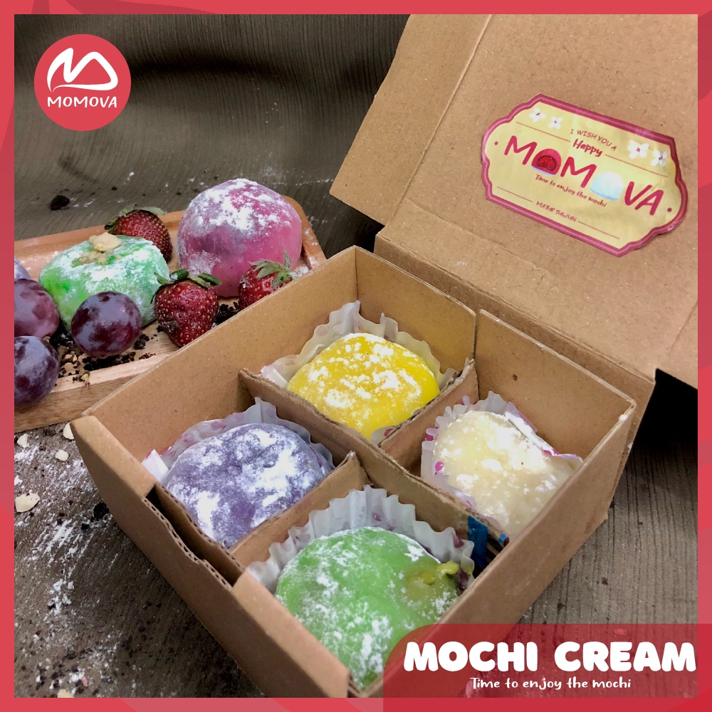 

Mochi Cream Daifuku Mochi Isian Rasa Krim