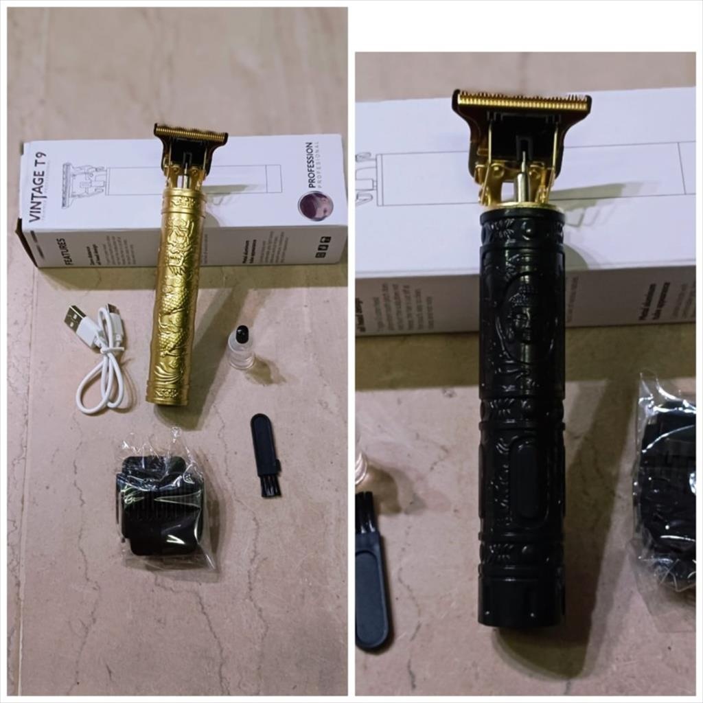 alat cukur jenggot / Alat Cukur Elektrik Hair Clipper Trimmer T9 / Cukuran Vintage T9 Alat Cukur Hai