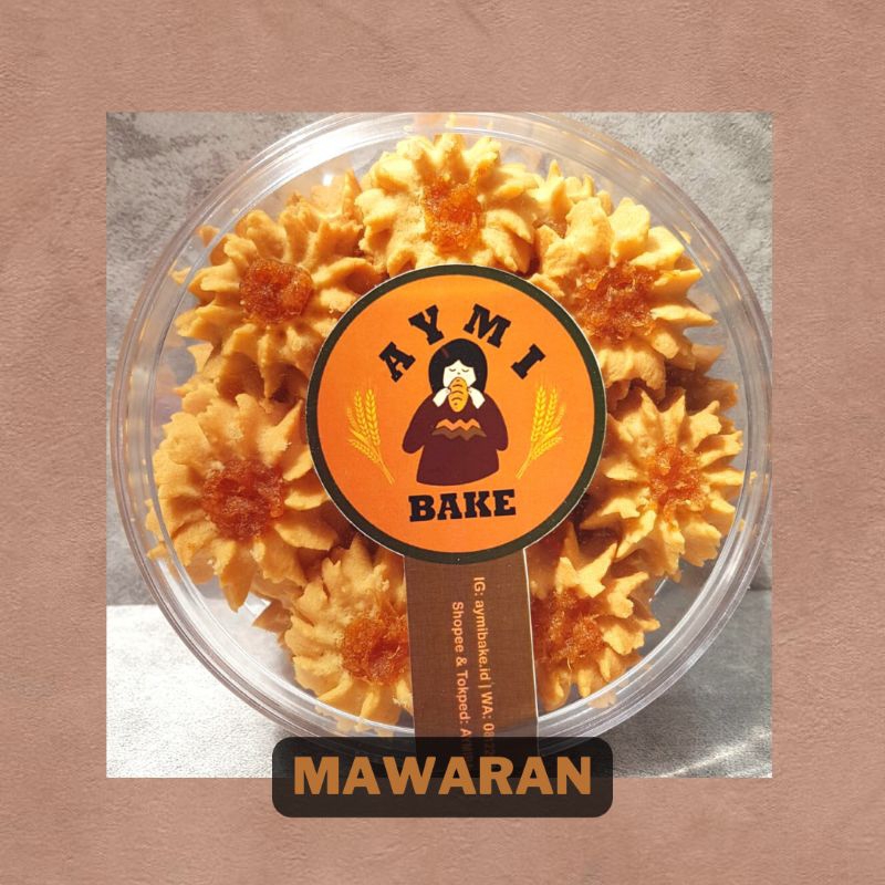 

Kue Kering Mawaran (Selai Nanas)