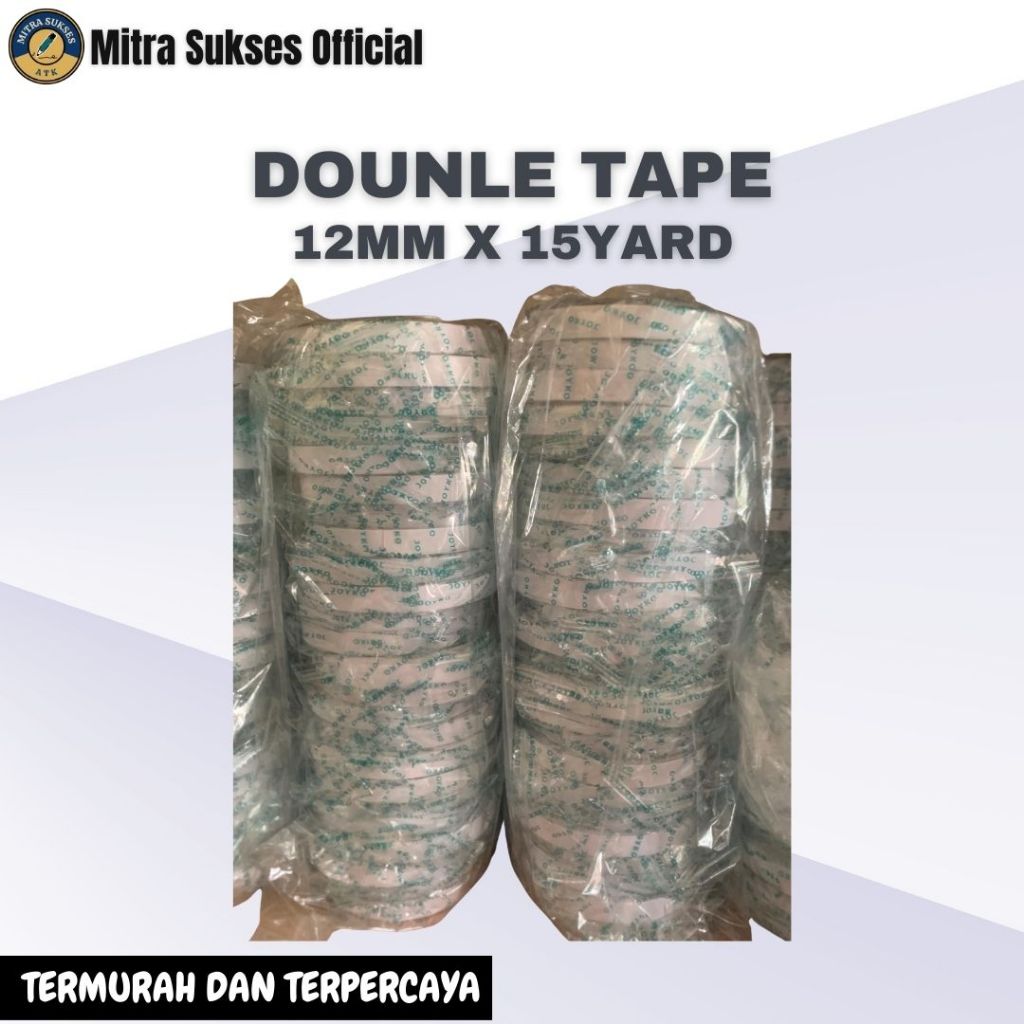 

DOUBLE TAPE JOYKO 12MM 15 YARD