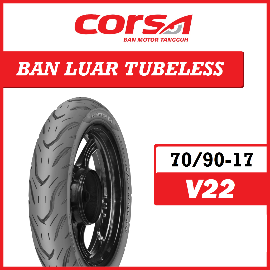 Ban Tubeless 70/90-17 V22 CORSA
