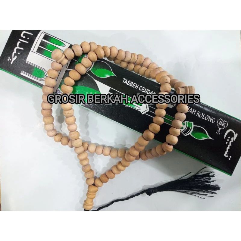 Tasbih kayu cendana 99 asli / tasbih Cendana 8mm / tasbih kayu wangi