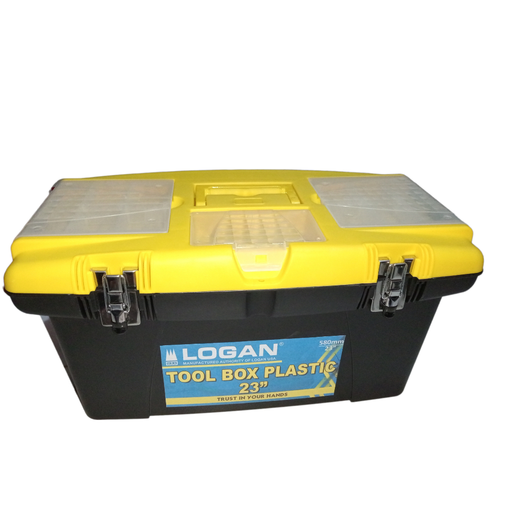 Tool Box Plastik 23"/ Kotak Perkakas Besar/Tool Box Kotak Perkakas 23"