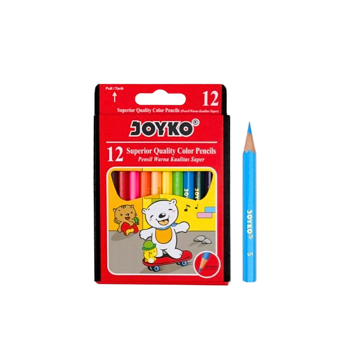 

[GB] PENSIL WARNA JOYKO CP-S12 PENDEK 026039