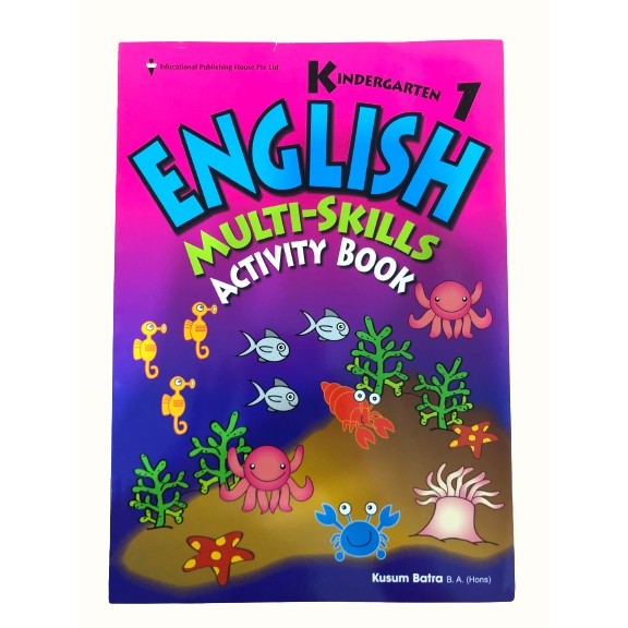 English Multi skills activity book Kindergarten ( kids )