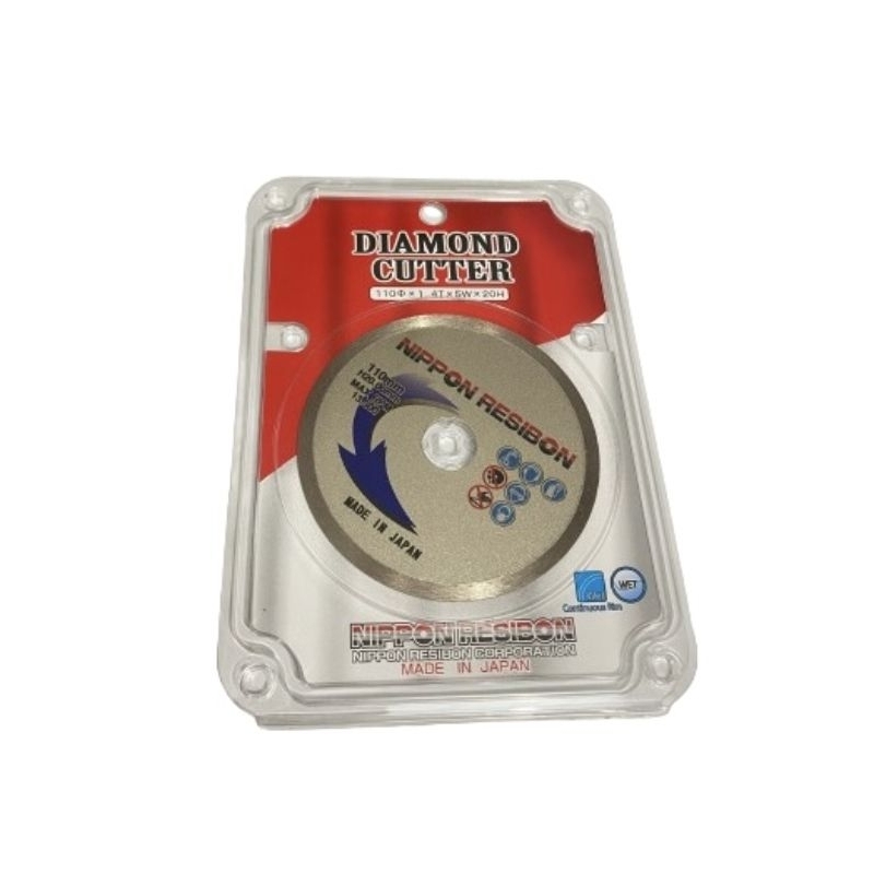 DIAMOND WHEEL 4 INCH NIPPON RESIBON WET MATA POTONG KERAMIK GRANIT