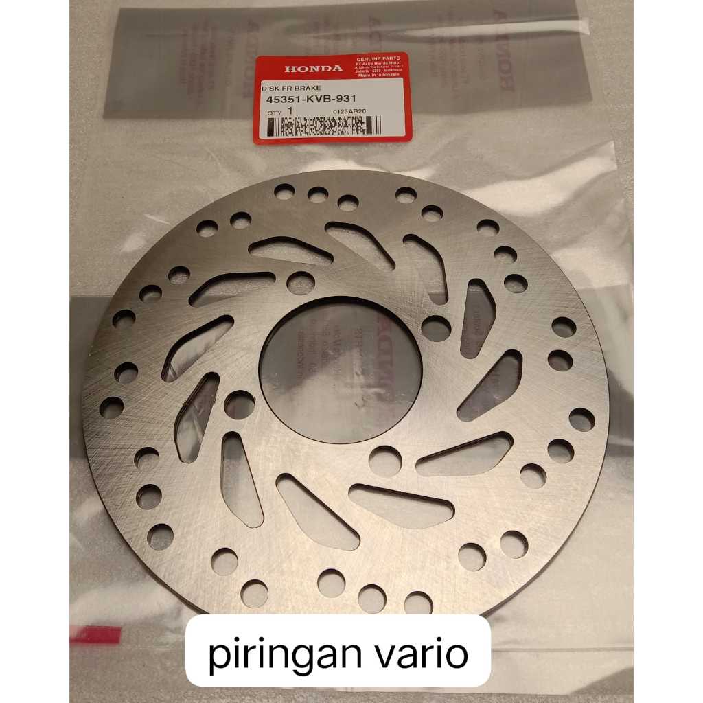 piringan cakram depan vario110 beat 110