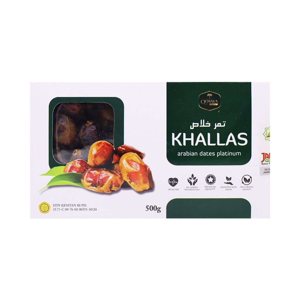 

Kurma Kholas Humaira Qoswa 500gr