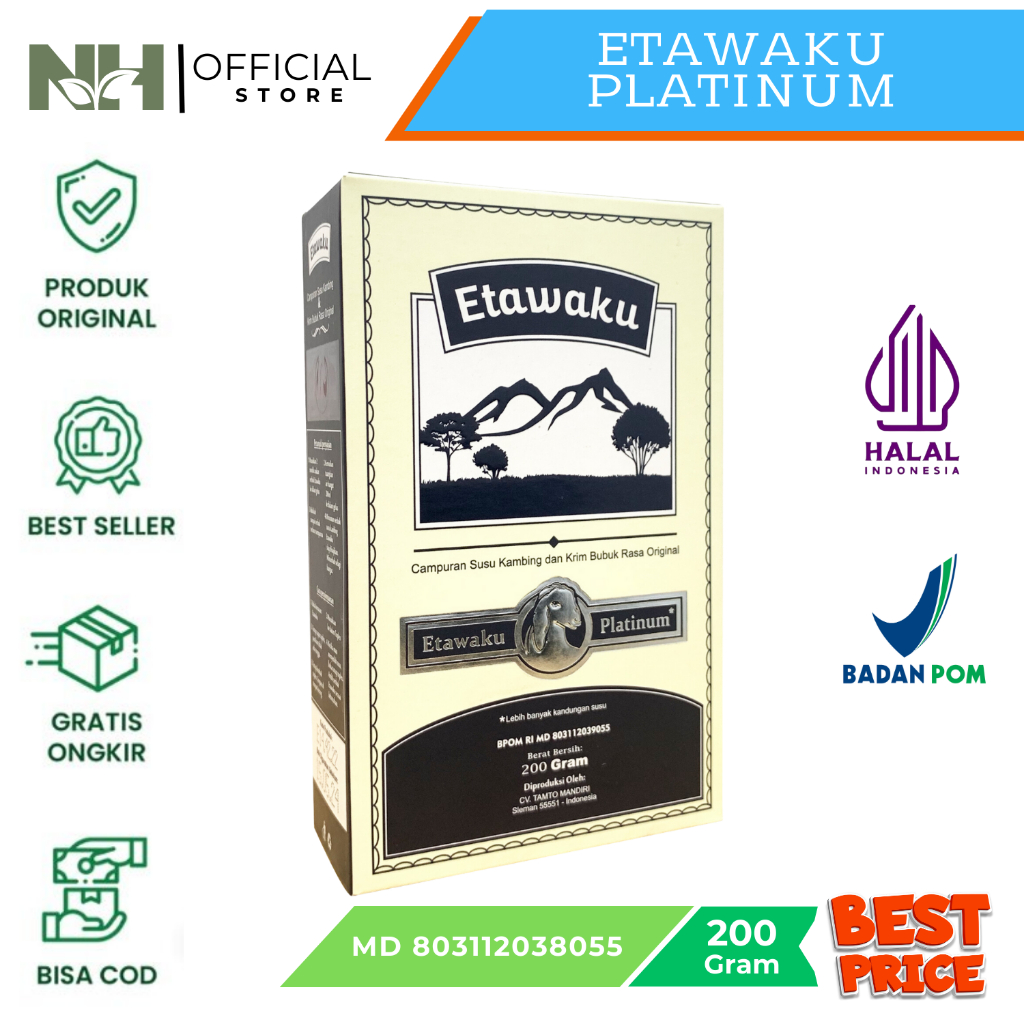 

Susu Kambing Etawaku Platinum - Susu Kambing Murni Membantu Masalah Pernapasan Tbc & Batuk Berdahak