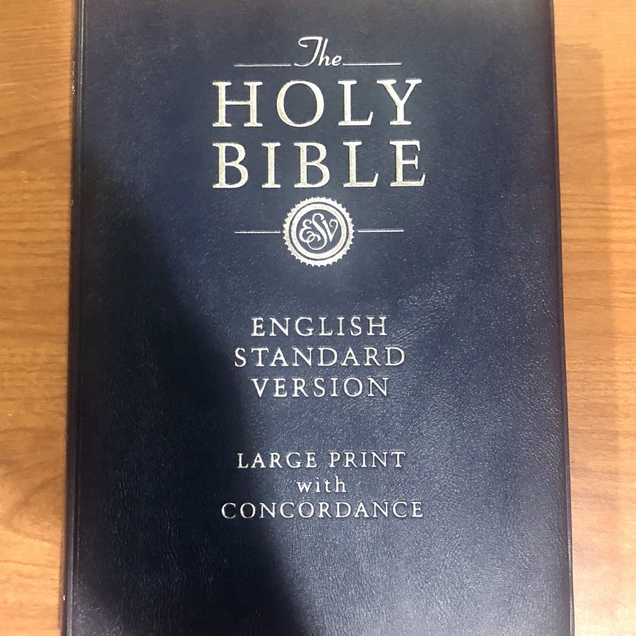 

ESV The Holy Bible Large Print eith Concordance