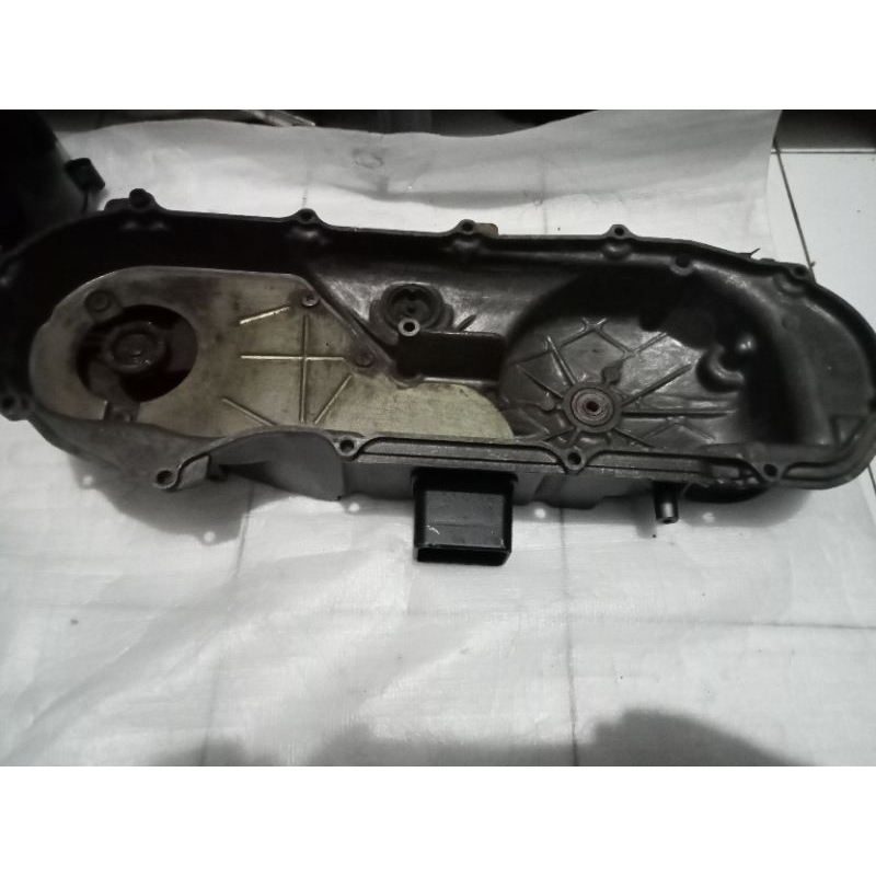 blok bak cvt cover tutup cvt Yamaha Mio sporty karbu - Mio soul
