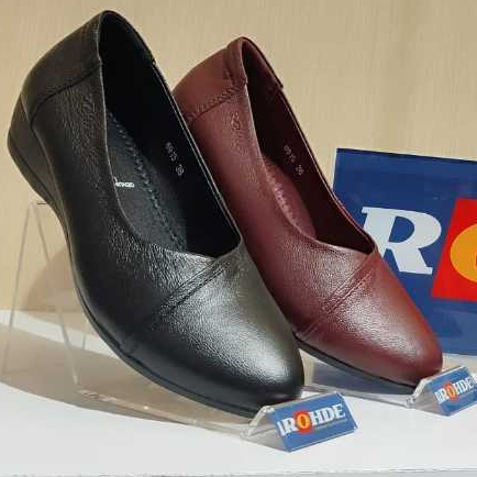Rohde 6915 Sepatu wedges Wanita Warna Black dan Maroon