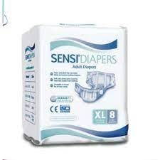 SENSI ADULT DIAPER/POPOK DEWASA/SENSI POPOK DEWASA/POPOK PEREKAT DEWASA XL 8