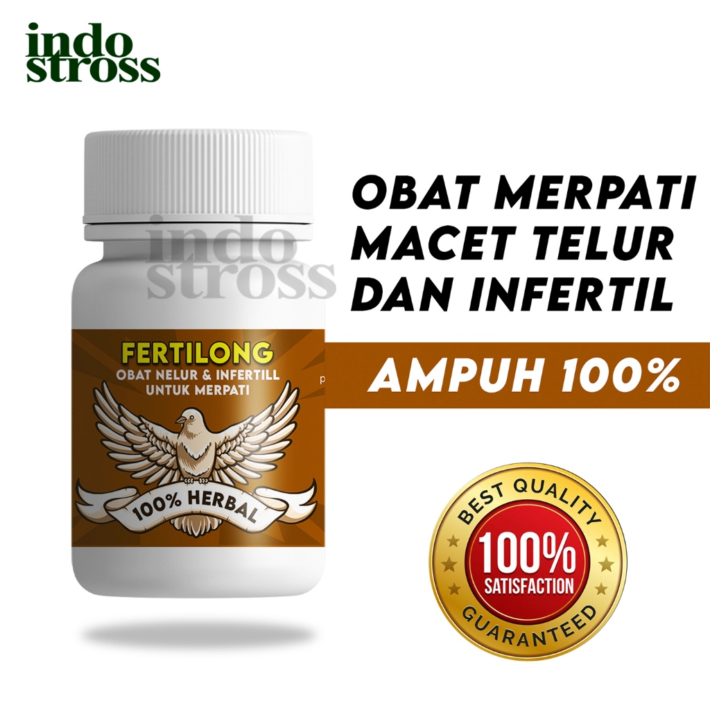 FERTILONG - Obat Merpati Macet Telur dan Benih Infertill Merpati Balap Kolong Tinggi Pos - Indostros