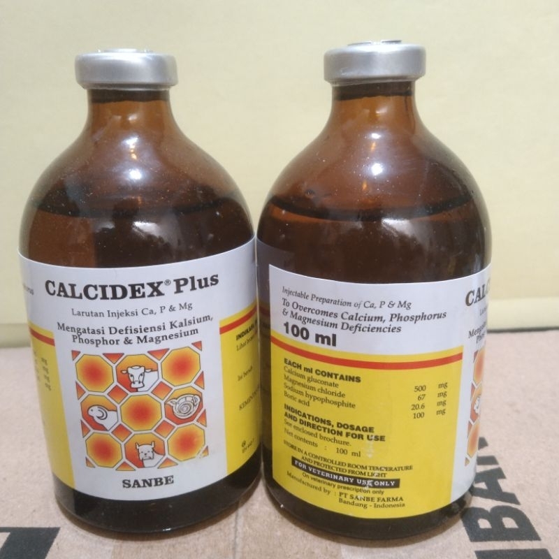 calcidex plus 100ml (mengatasi defisiensi kalsium, phospor & magnesium)