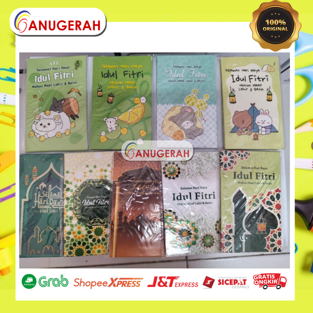 

KIKY 6247891 AMPLOP LEBARAN ISI 8 LBR
