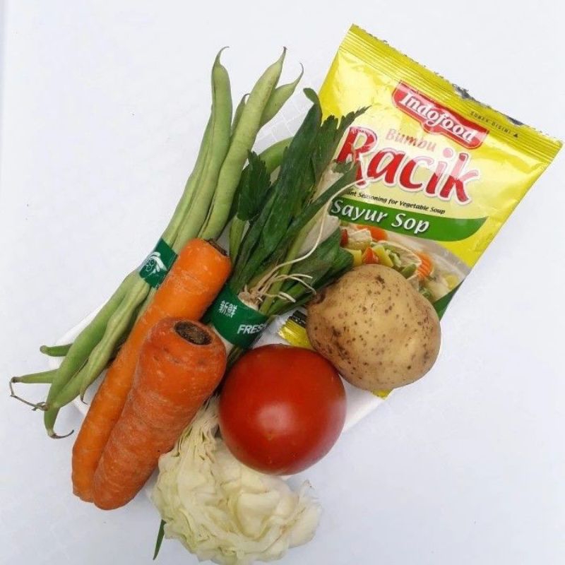 

paket sayur sop, sayur lodeh, sayur asem
