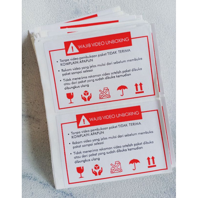 

Sticker Wajib Video Unboxing Anti Air 6x9cm