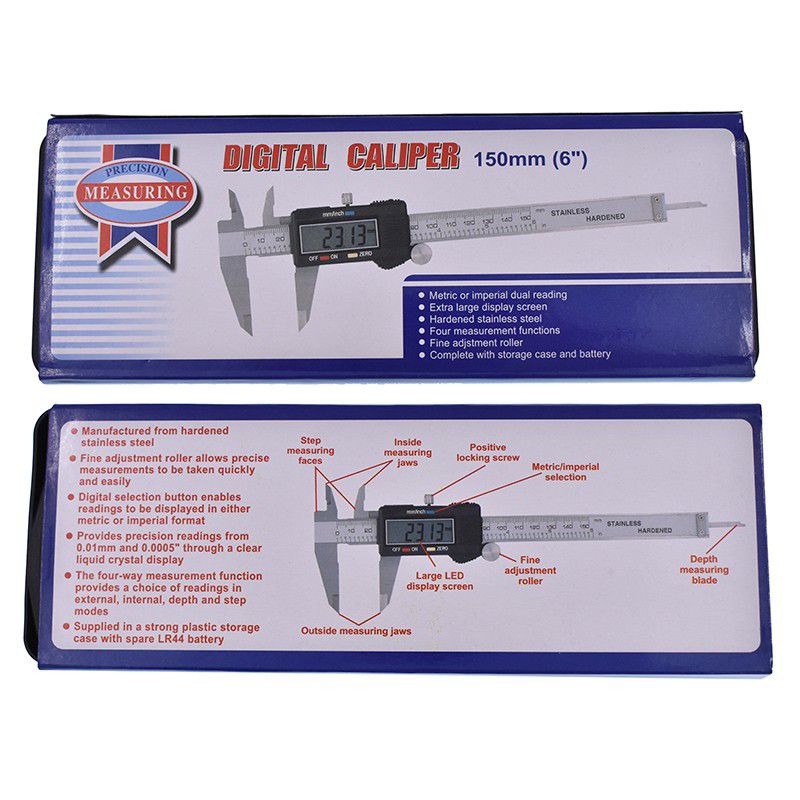 

DIGITAL CALIPER 150MM STAINLESS JANGKA SORONG