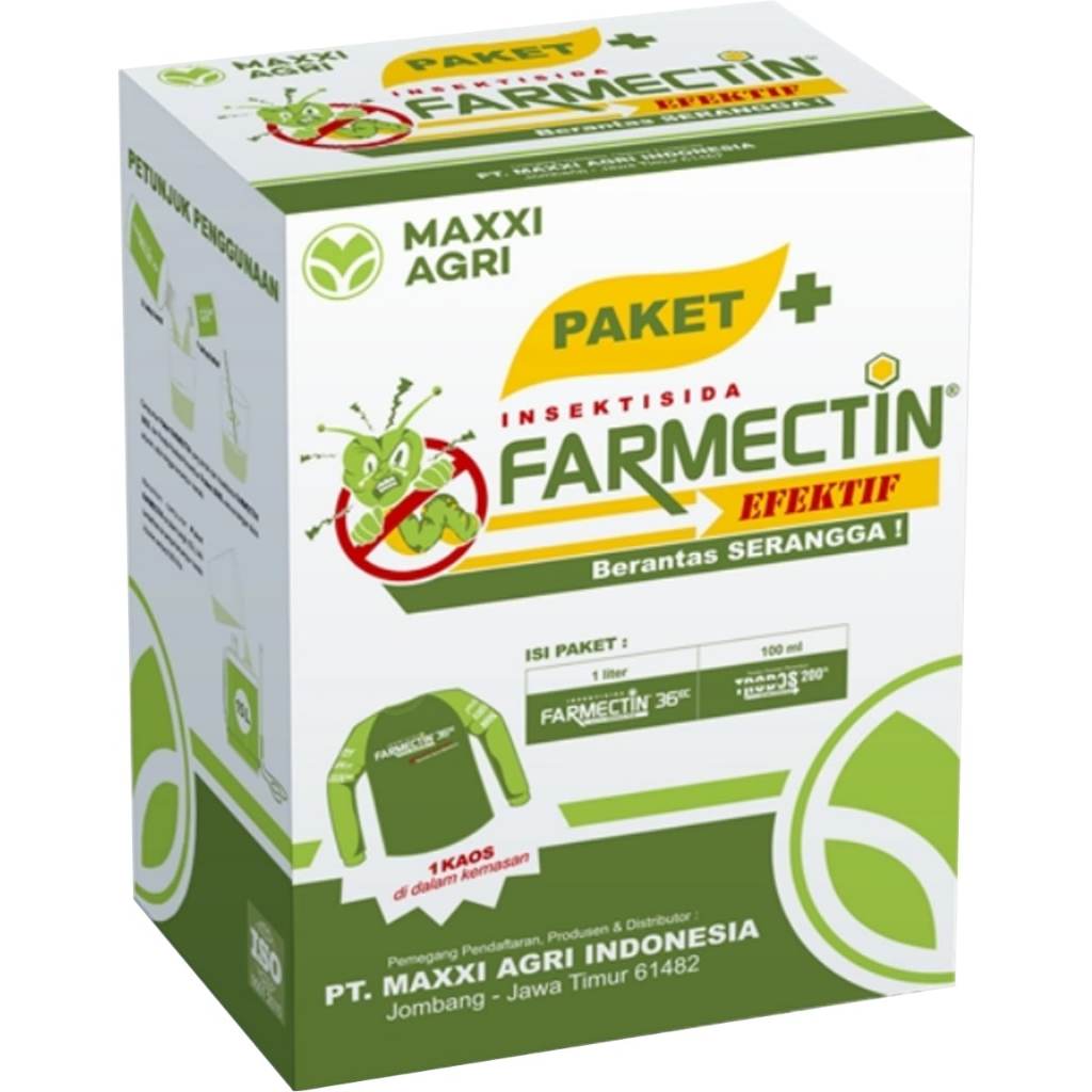 PAKET FARMECTIN 1 LITER - MAXXI AGRI