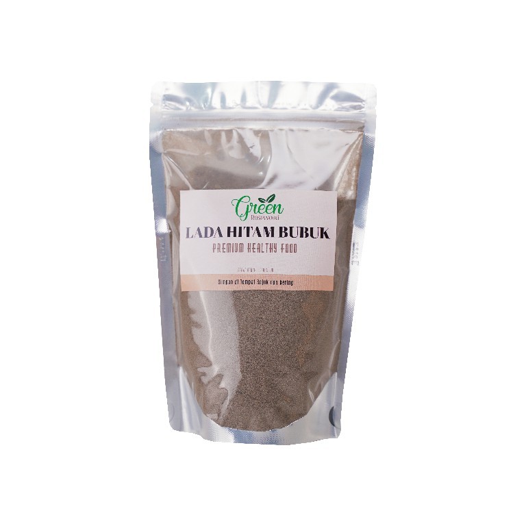 

LADA HITAM BUBUK MURNI 250 GRAM / BLACK PEPPER POWDER 250 GR - KUALITAS PREMIUM (HALAL ASLI TANPA CAMPURAN)