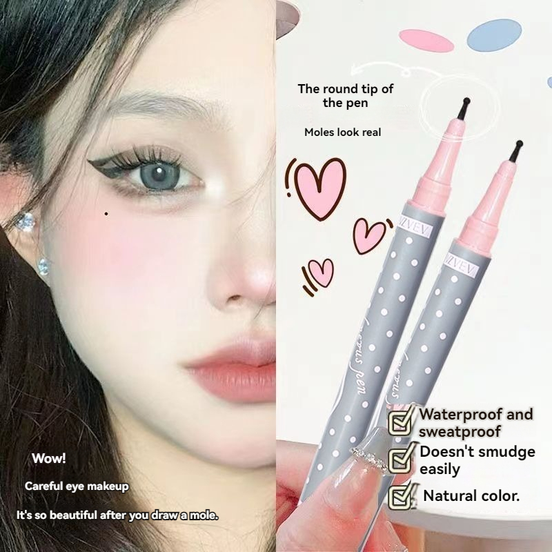 Pena Tahi Lalat Air Mata Pena Menggambar Tahi Lalat Bintik-bintik Bintik-bintik Tahan Air Tahan Air 