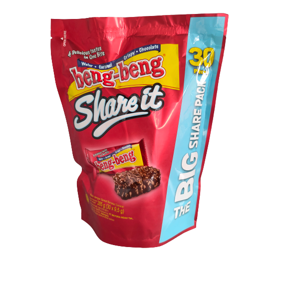 

BENG BENG SHARE IT POUCH ISI 25 PCS 285 GR