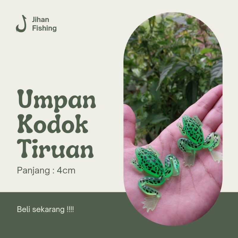 Umpan Kodok Tiruan 4cm