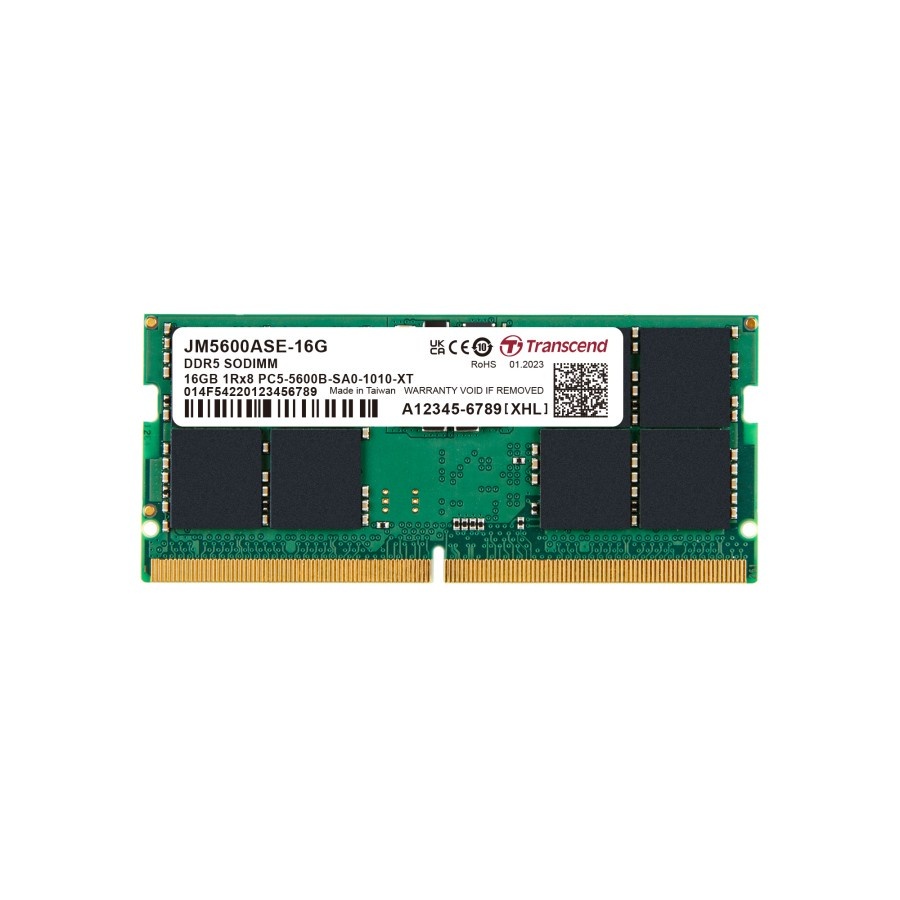 Transcend SO-DIMM JETRAM DDR5 5600 [NOTEBOOK RAM] 32GB- Gatotkaca Electronics