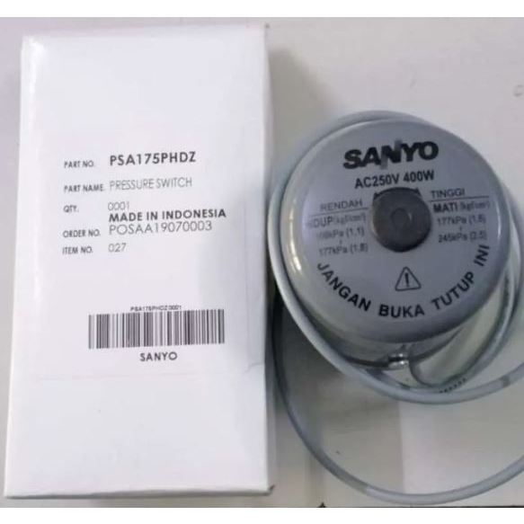 Pressure Switch Sanyo PH 175 otomatis Pompa Air | Sentral Pompa