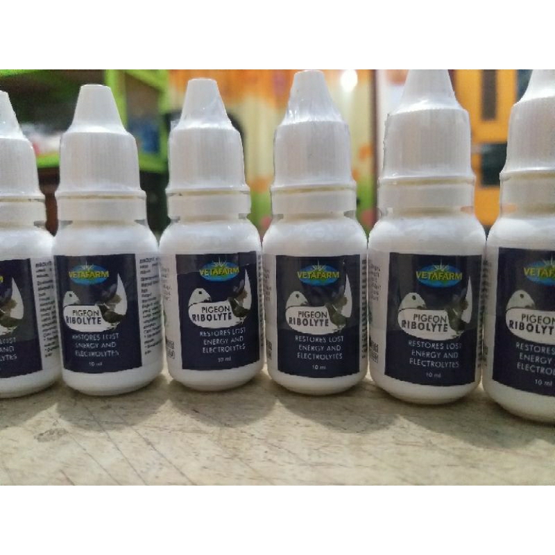 RIBOLYTE REBOLYTE REBOLIT RIBOLIT 10ml VITAMIN MINUMAN MERPATI VETAFARM