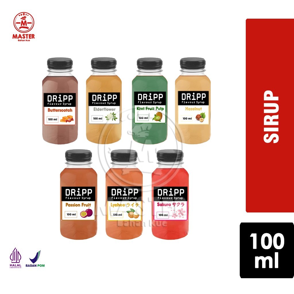 

Sirup Dripp Repack / Syrup Dripp All Varian [Botol Plastik 100 ml]