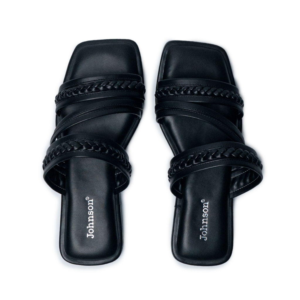 SANDAL WANITA JOHNSON - HECATE HITAM