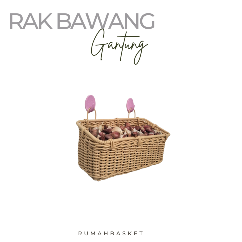 rak bawang gantung besar