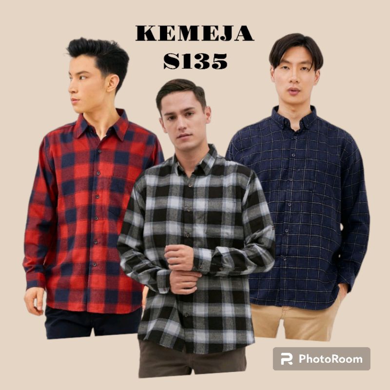 KEMEJA FLANEL S135