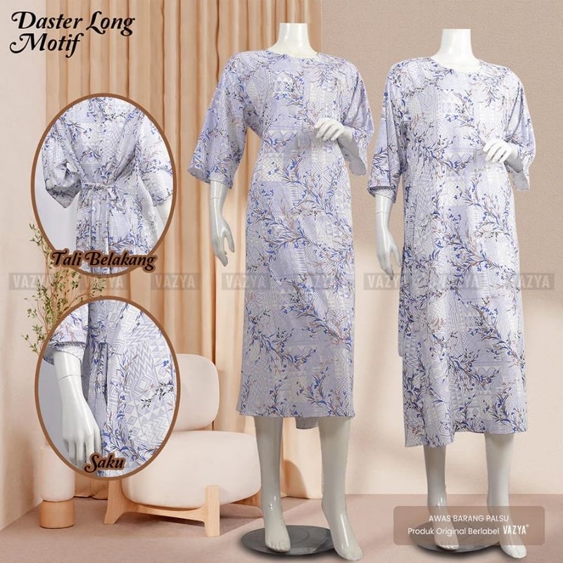 Daster Busui Long Rayon Motif Katalog 2 Dress Rayon Viscosa Import