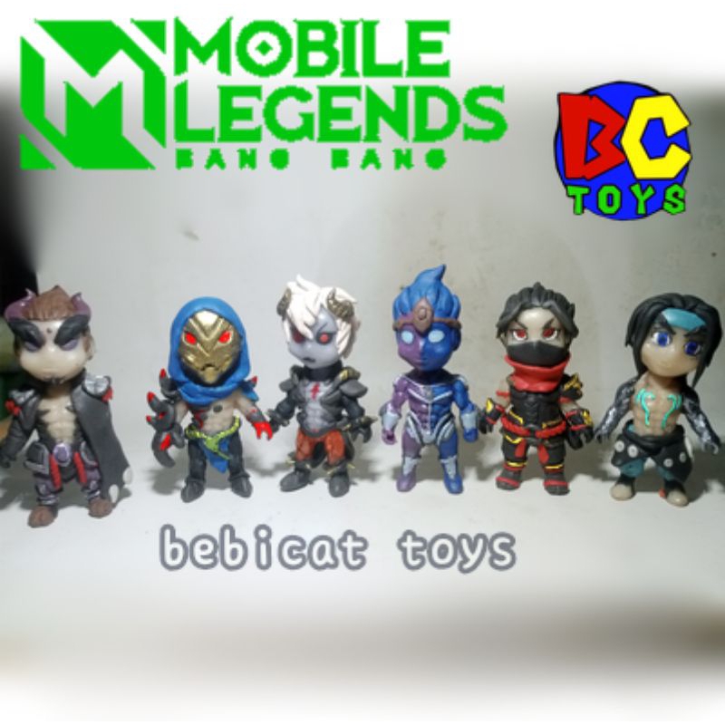 mainan mini figure action figure chibi MOBILE LEGENDS