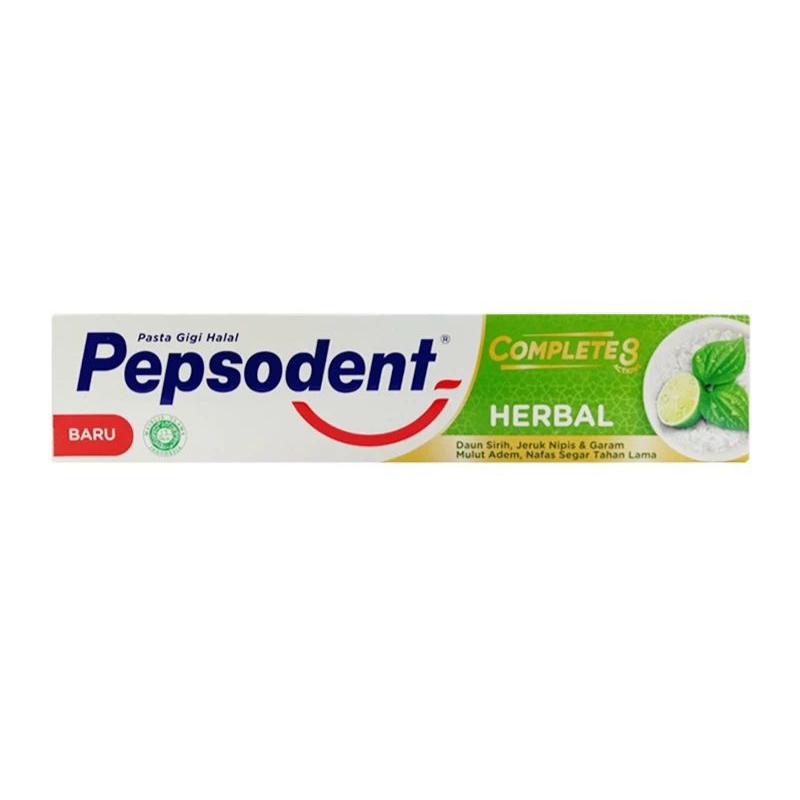 Pepsodent Complete 8 Herbal 190 gram
