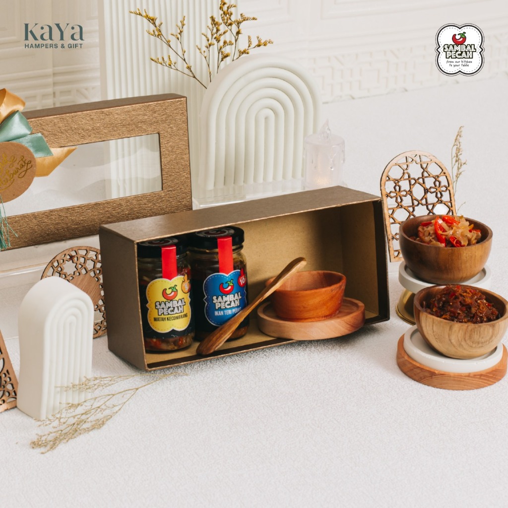 

Parcel Hampers Ramadan Idul Fitri Sambal Pecah 2 jar 100gr - Two Spicy