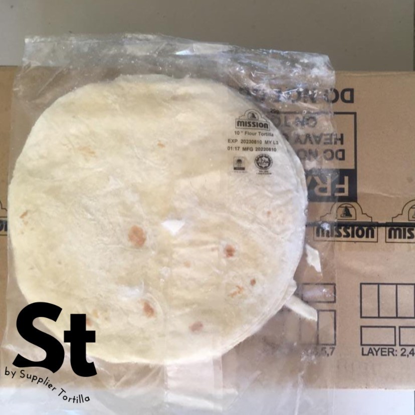 

MISSION Flour Tortilla Premium 10 Inch 25 cm (1 pack isi 12 pcs)