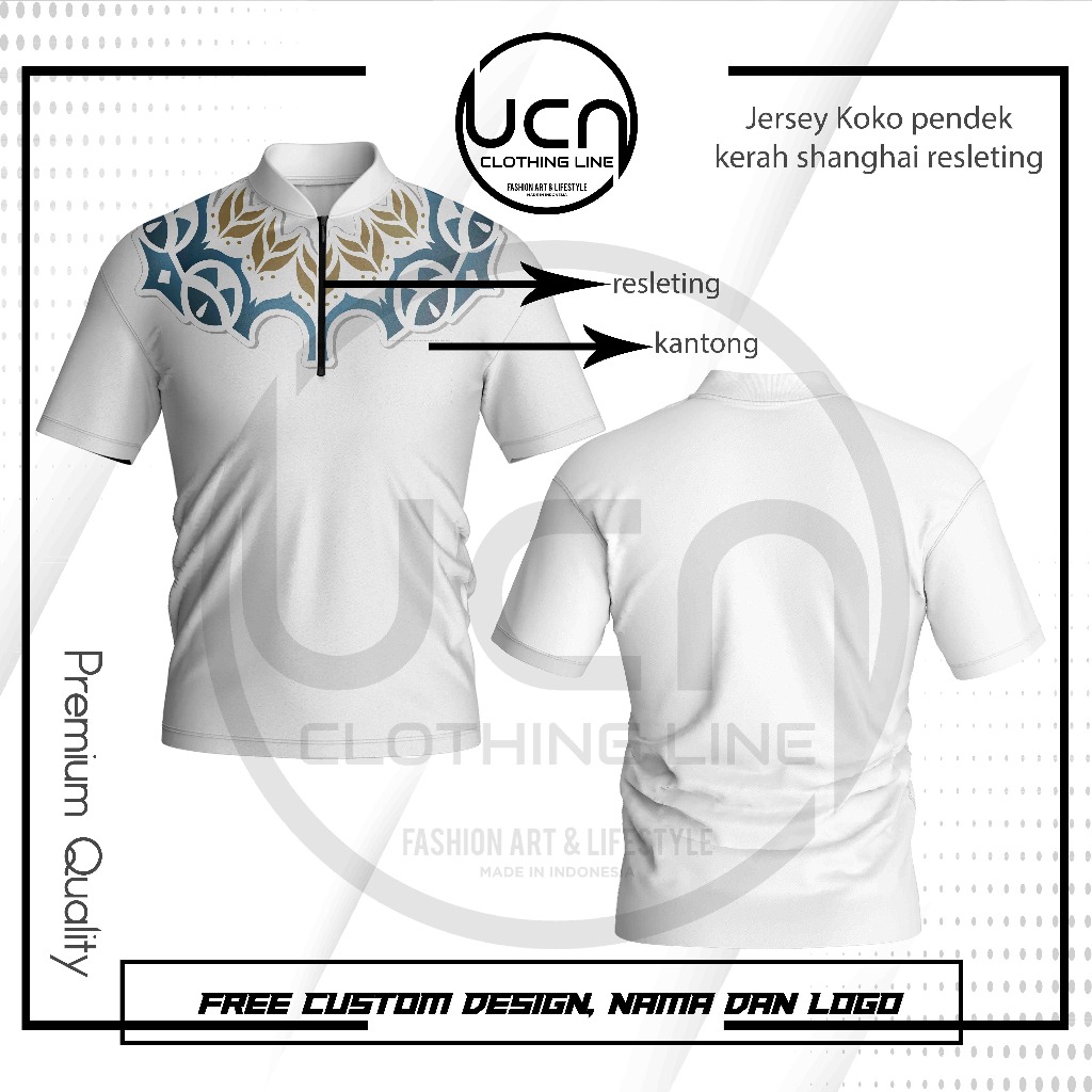 JERSEY KOKO | JERSEY KOKO SATUAN | JERSEY KOKO CUSTOM | BAJU KOKO | BAJU KOKO SATUAN | BAJU KOKO CUS