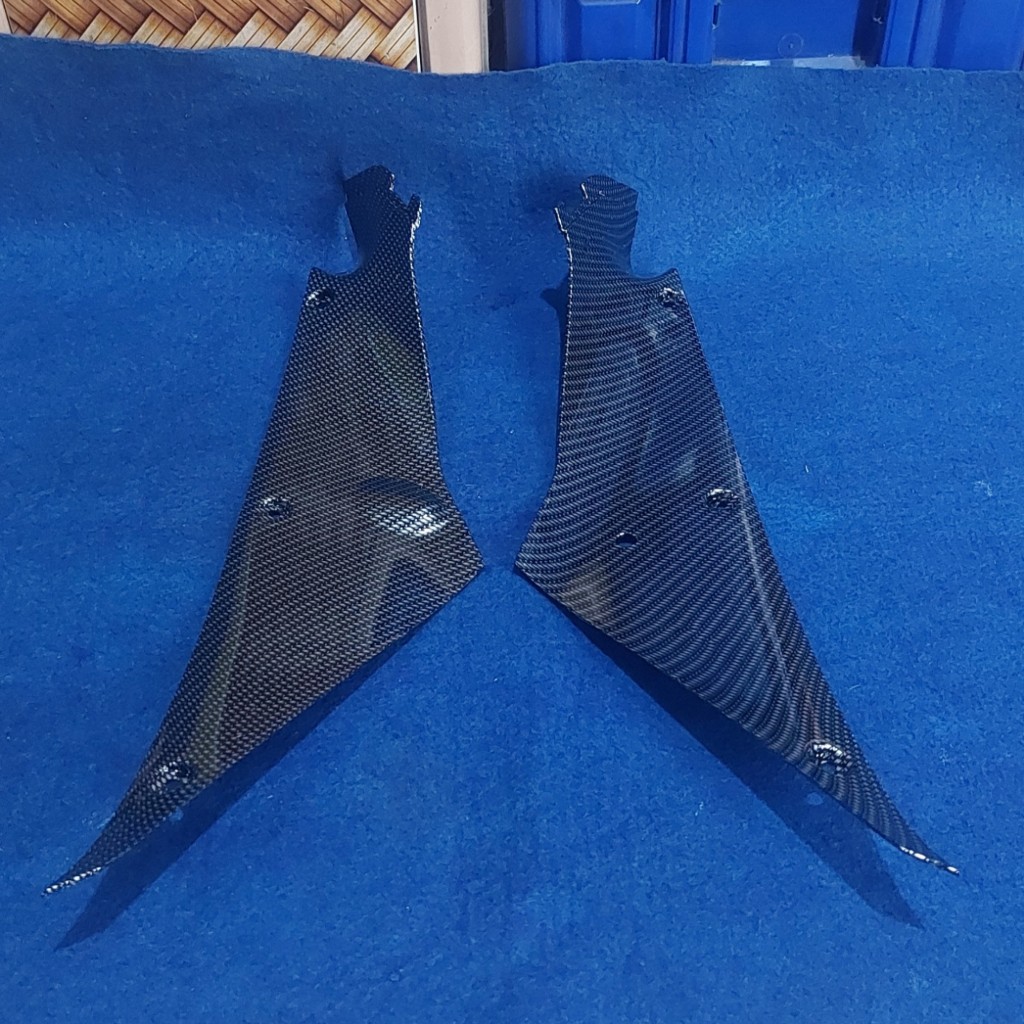 COWL INNER FAIRING NINJA RR NEW COVER FAIRING DALAM NINJA RR NEW KARBON
